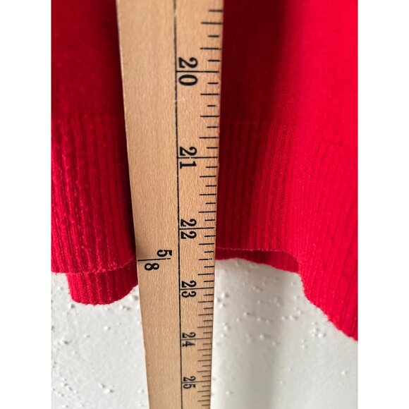 Patagonia Red Organic Cotton Knit Sweater Top - Picture 7 of 9